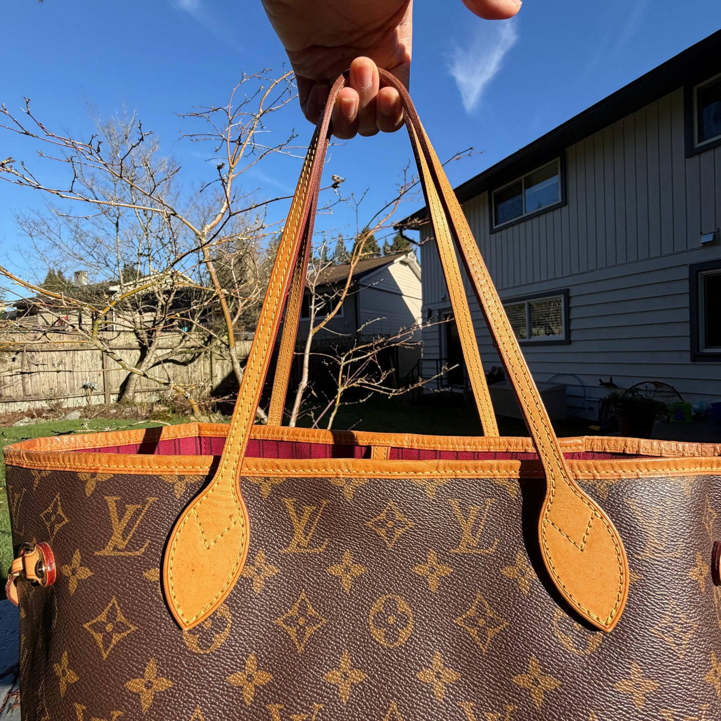 Louis Vuitton Neverfull MM with Pouch