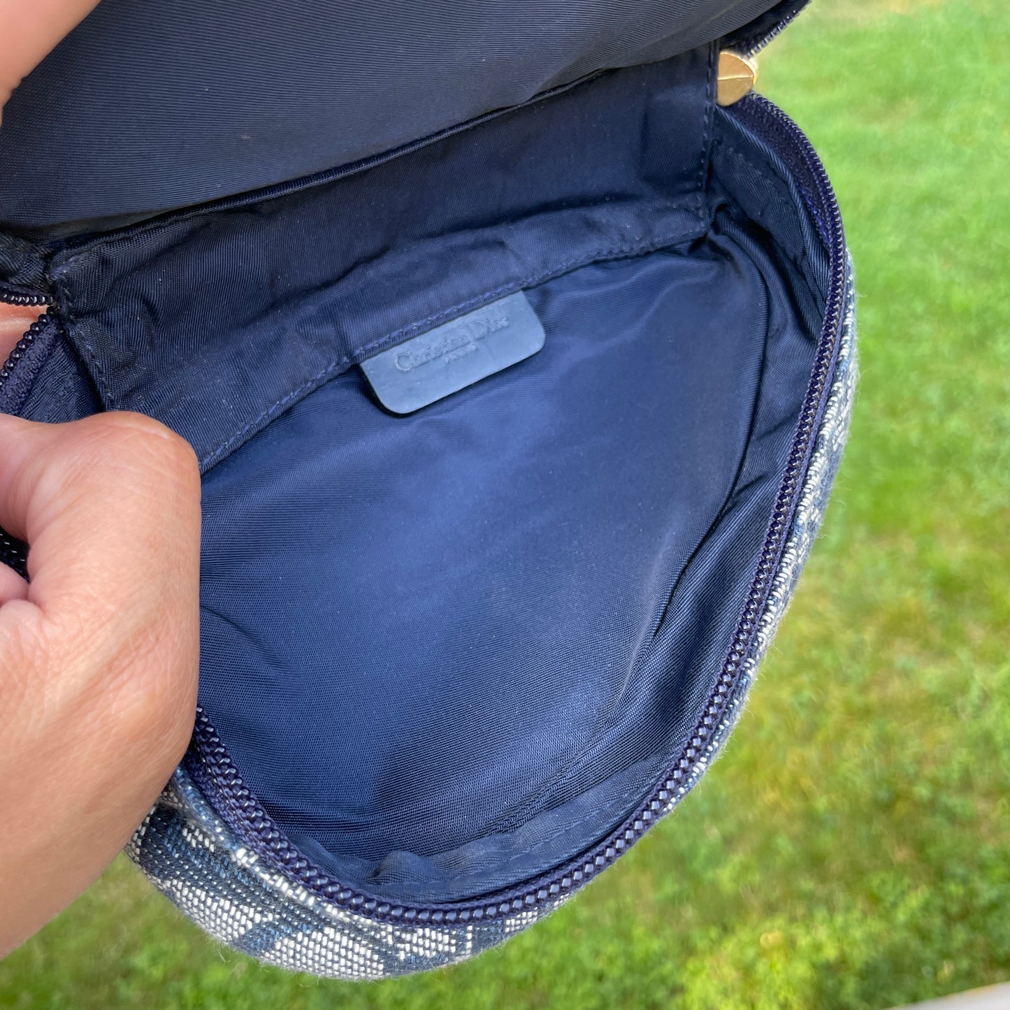Dior mini saddle pouch