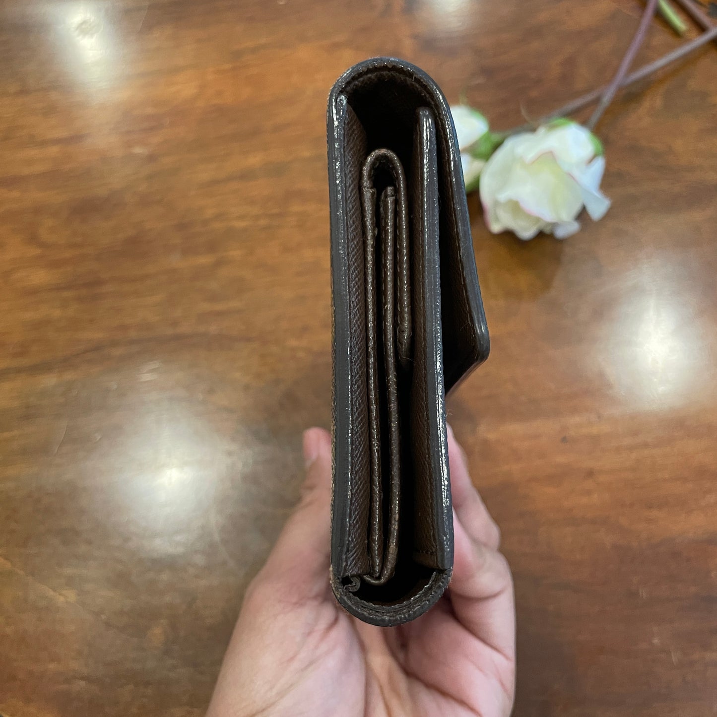 Louis Vuitton compact wallet