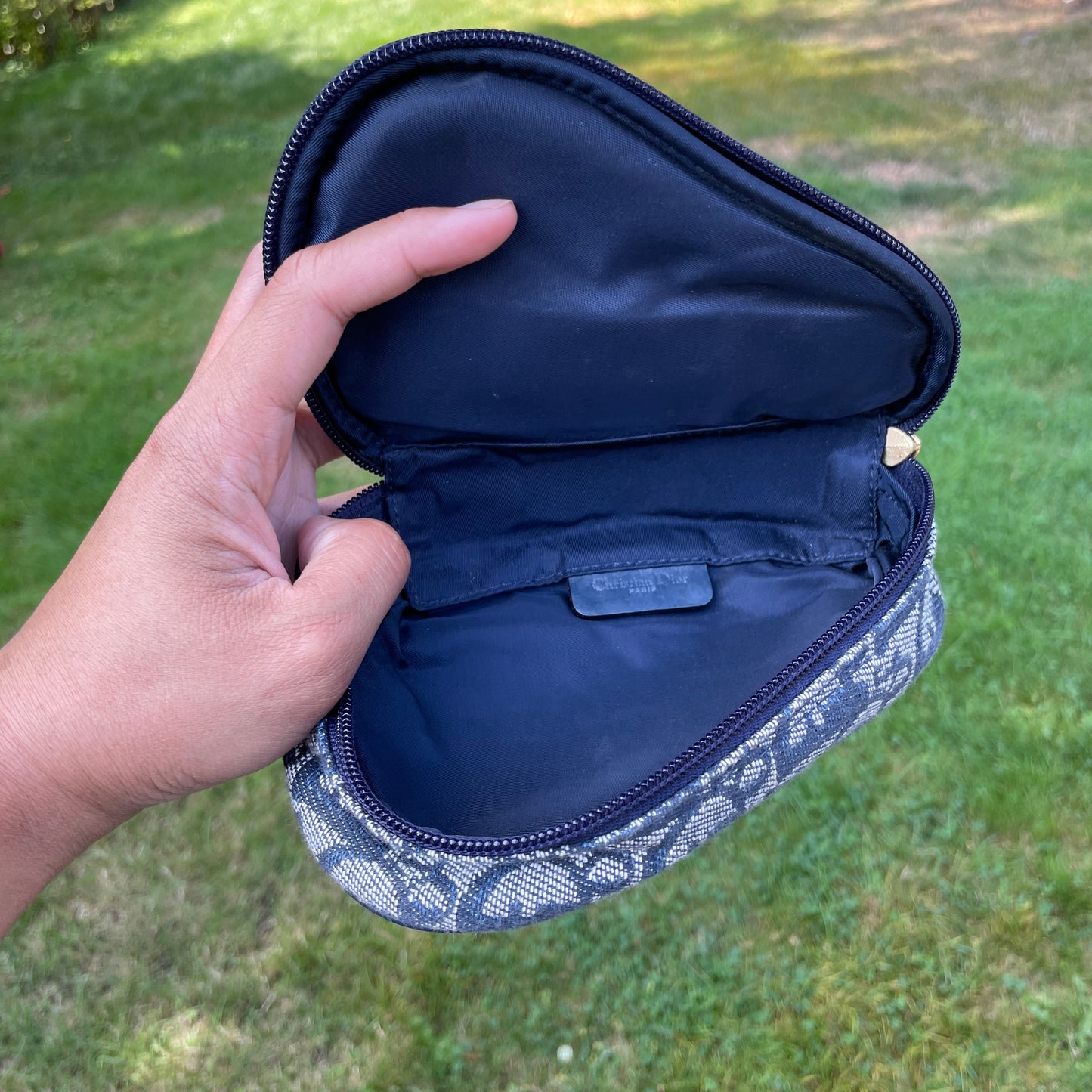 Dior mini saddle pouch