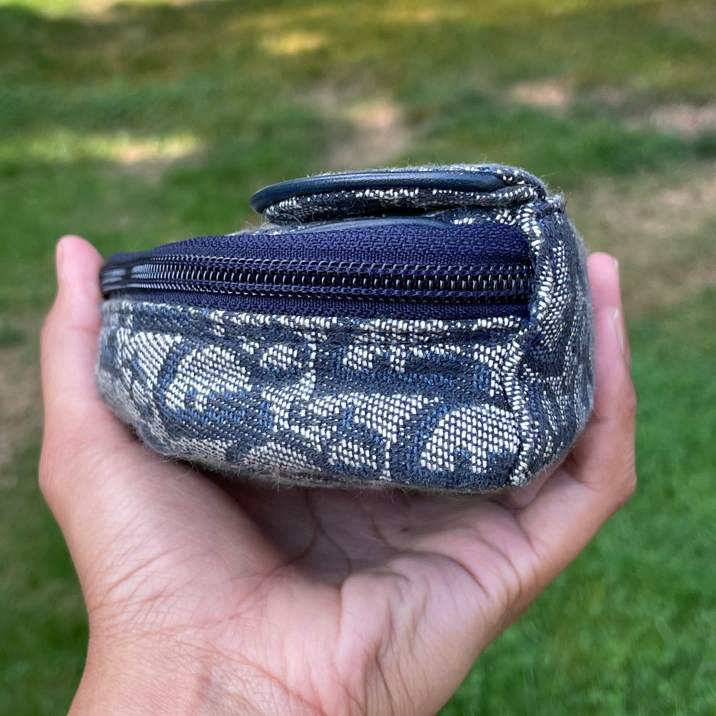 Dior mini saddle pouch