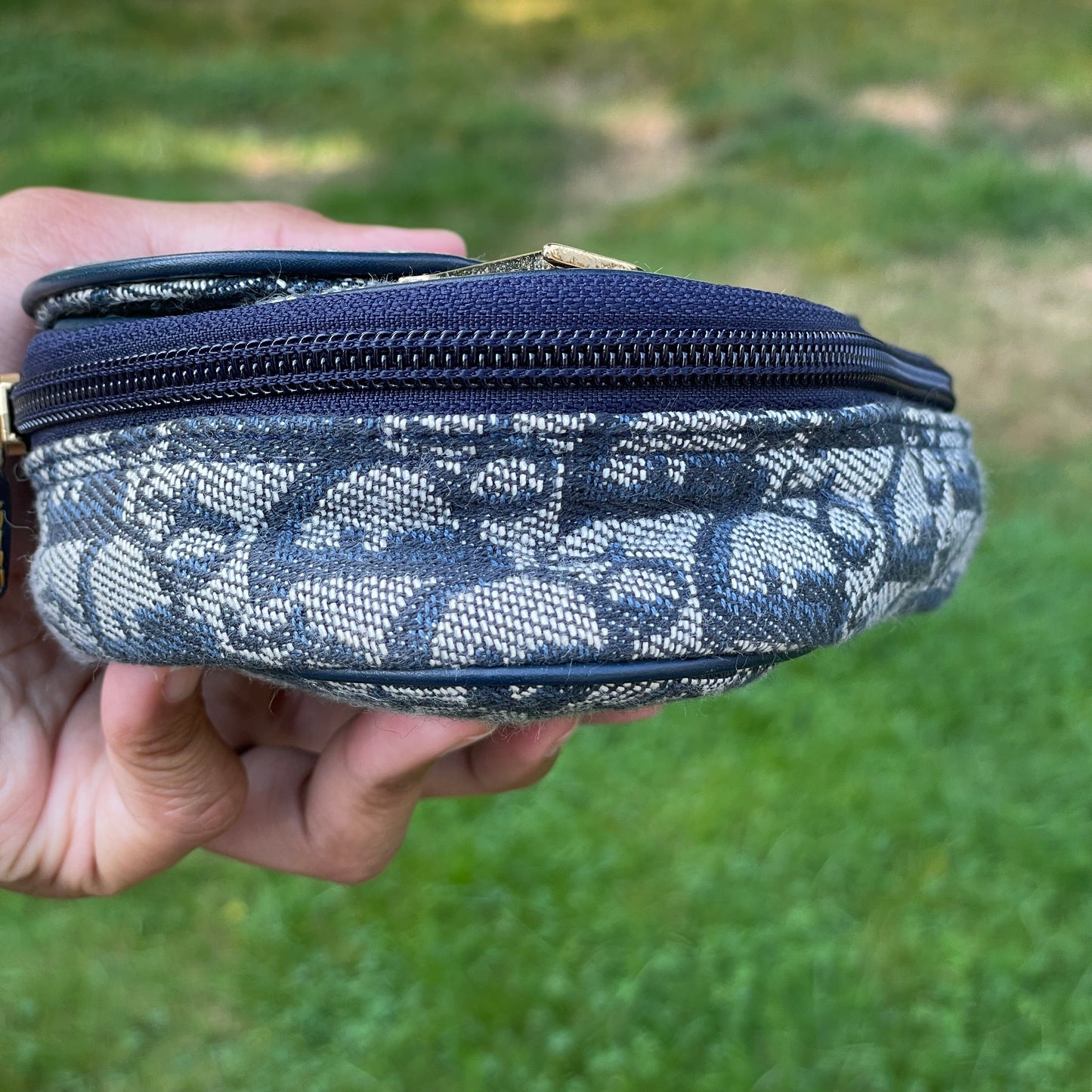 Dior mini saddle pouch
