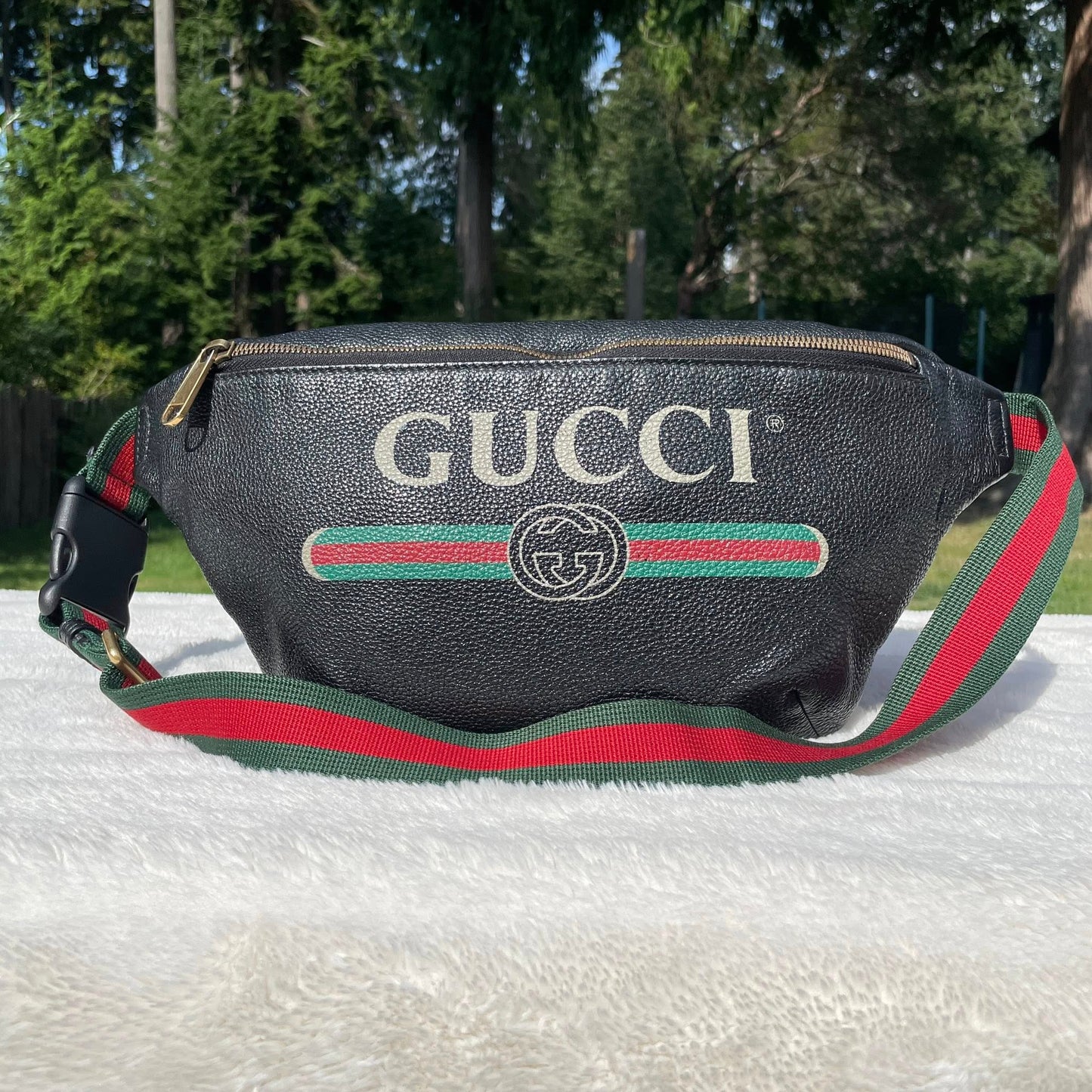 Gucci Large Logo Belt Bag